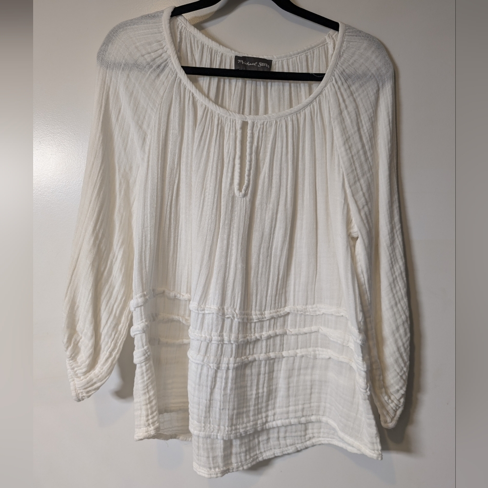 Michael Stars Cream Blouse